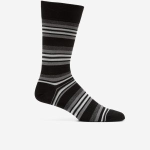 Men's Striped Dress Crew Socks