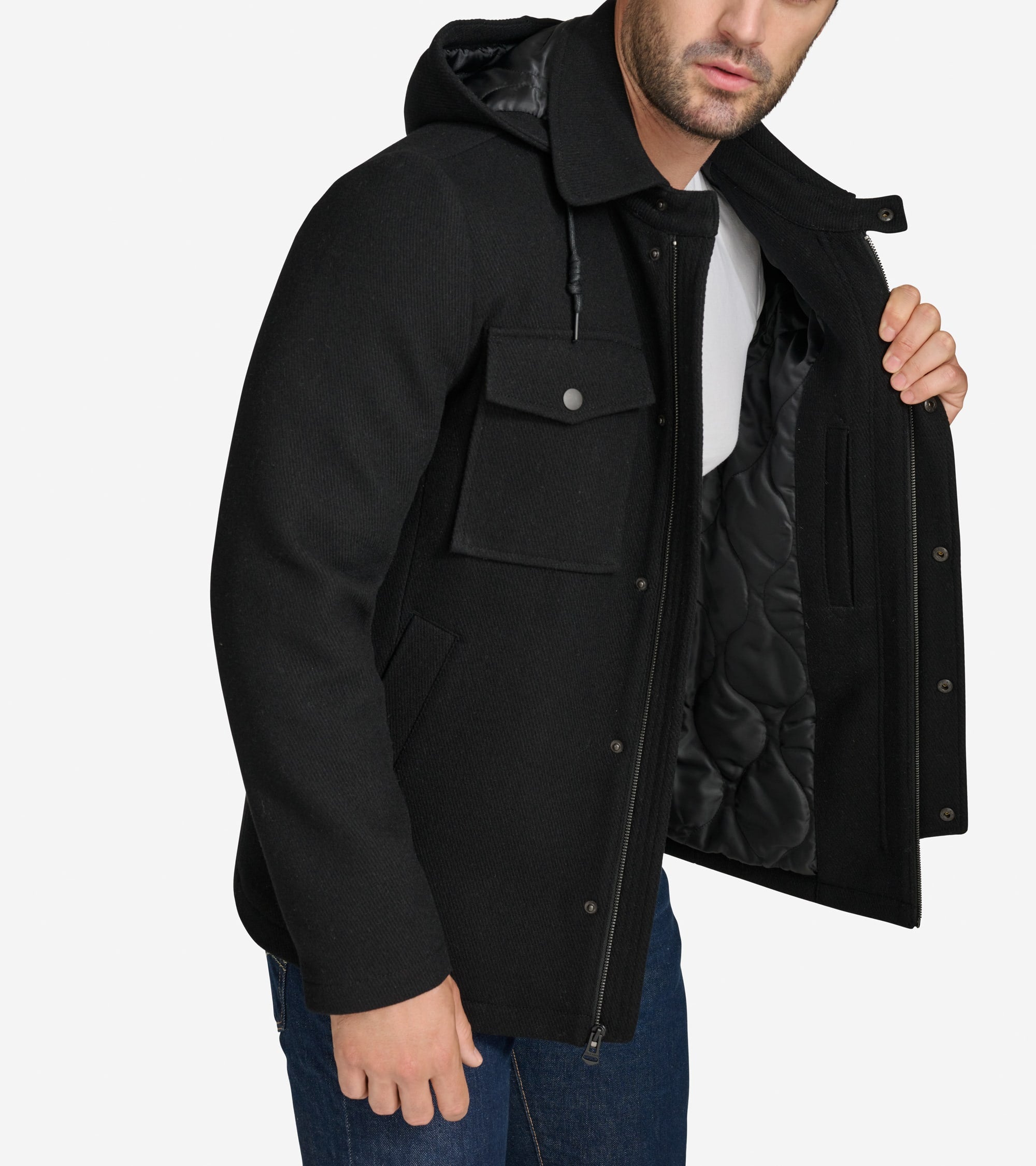 Men's Wool Twill Field Jacket - Image 4