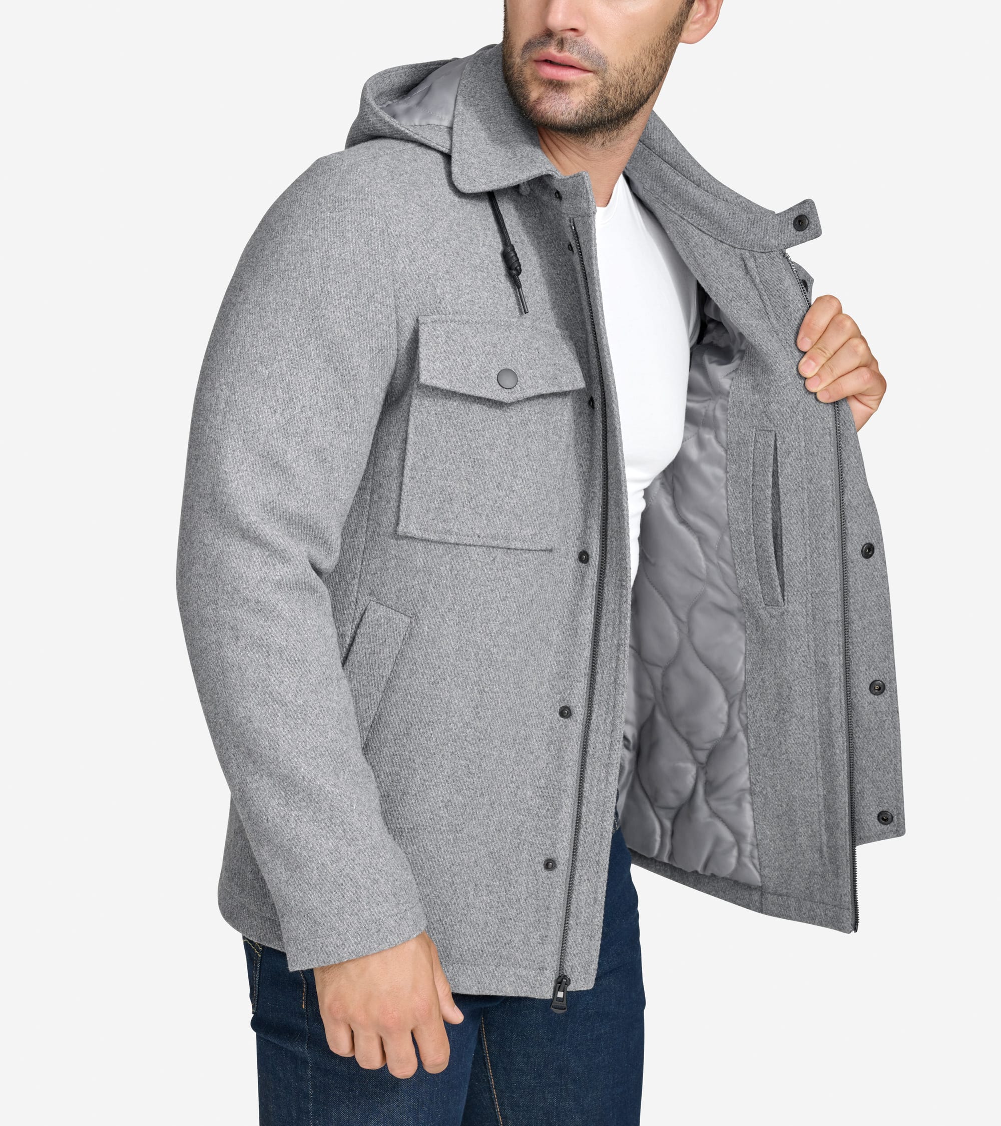 Men's Wool Twill Field Jacket - Image 4
