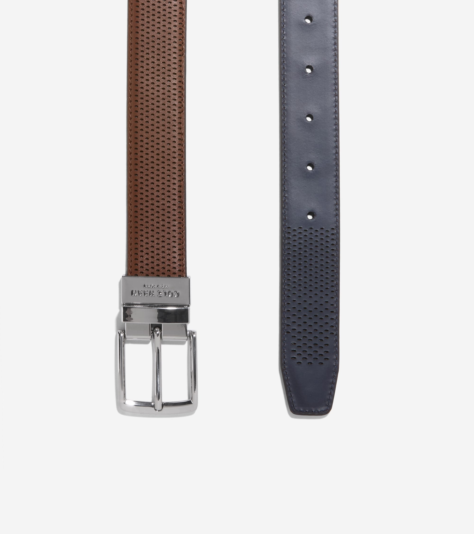 Men's 32MM Reversible Perforated Belt - Image 2