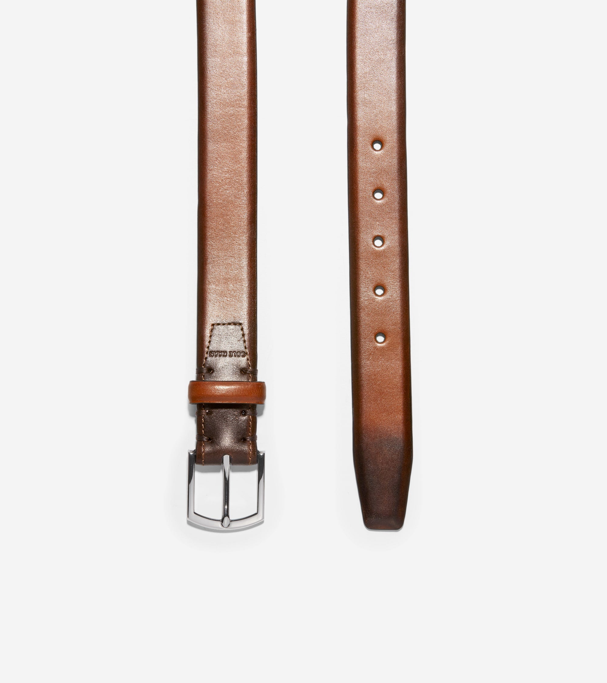Lewis 32MM Burnished Leather Belt - Image 2