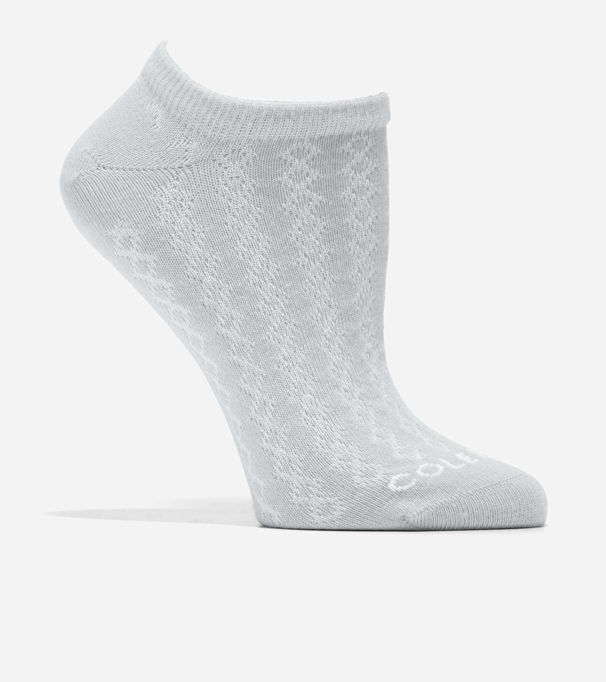 Women's 3-Pair Diamond Textured Super Soft Low Cut Socks - Image 2