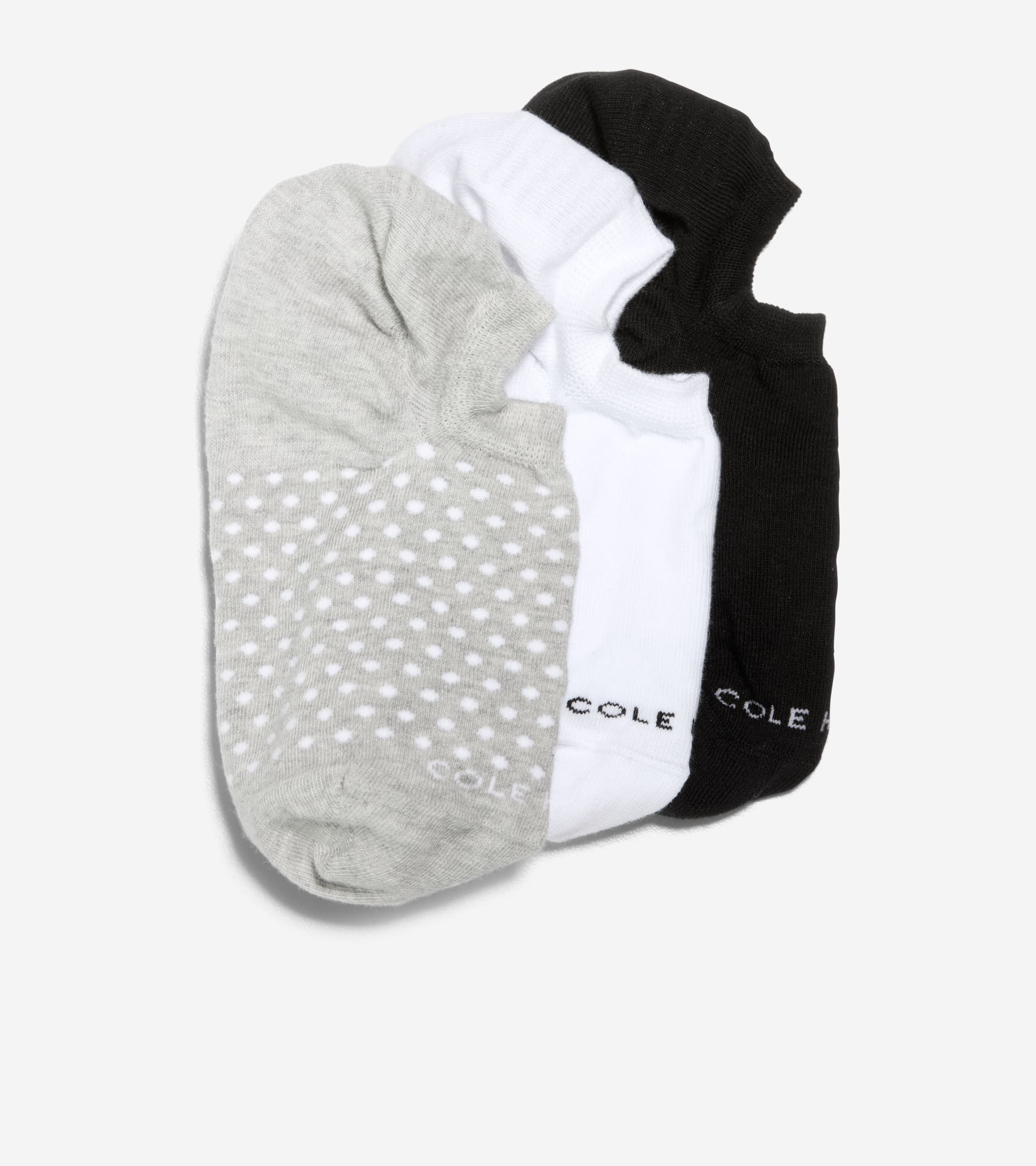 Women's 3 Pack Dot Sock Liners