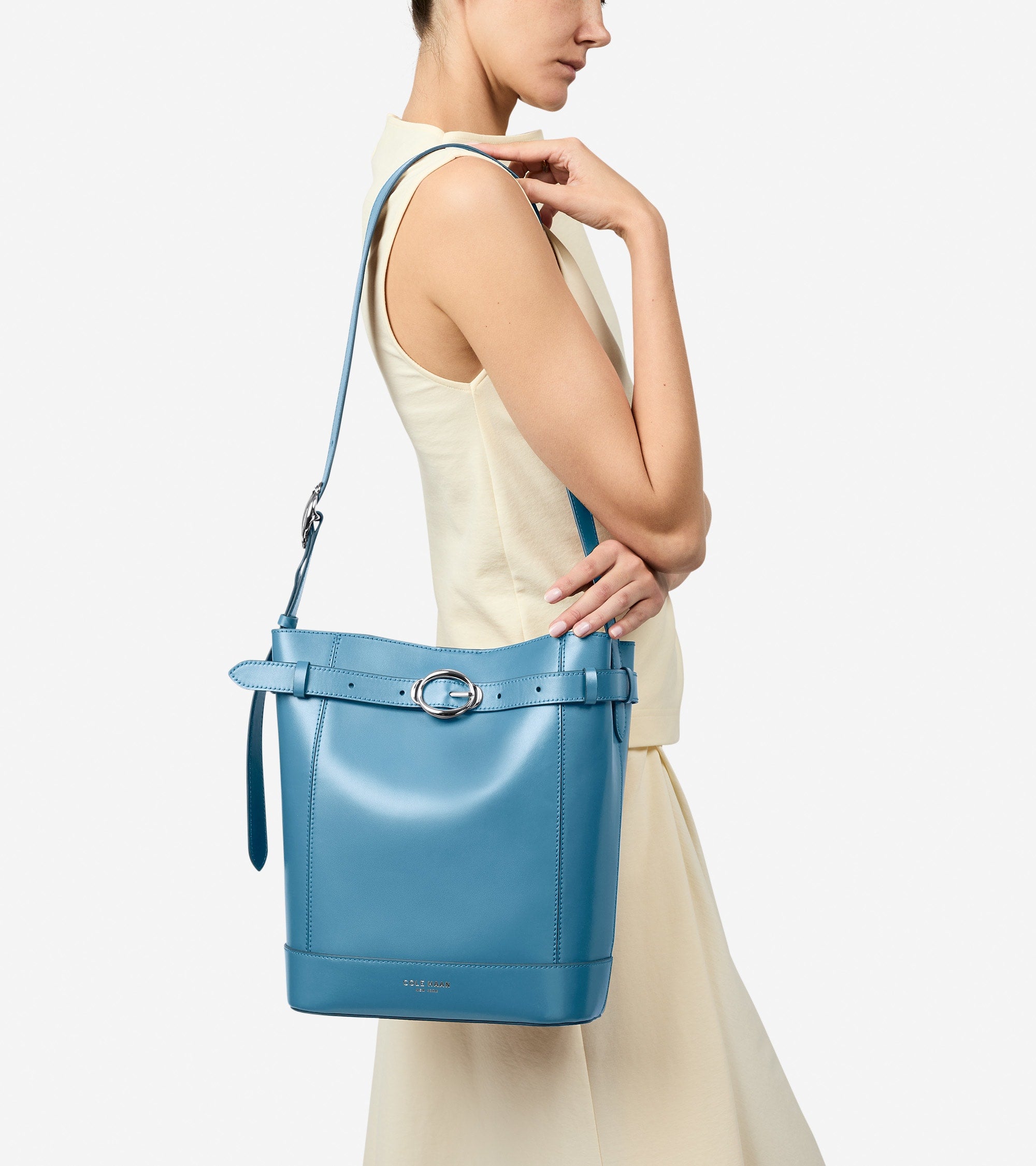 Women's Alexandria Bucket Bag - Image 6