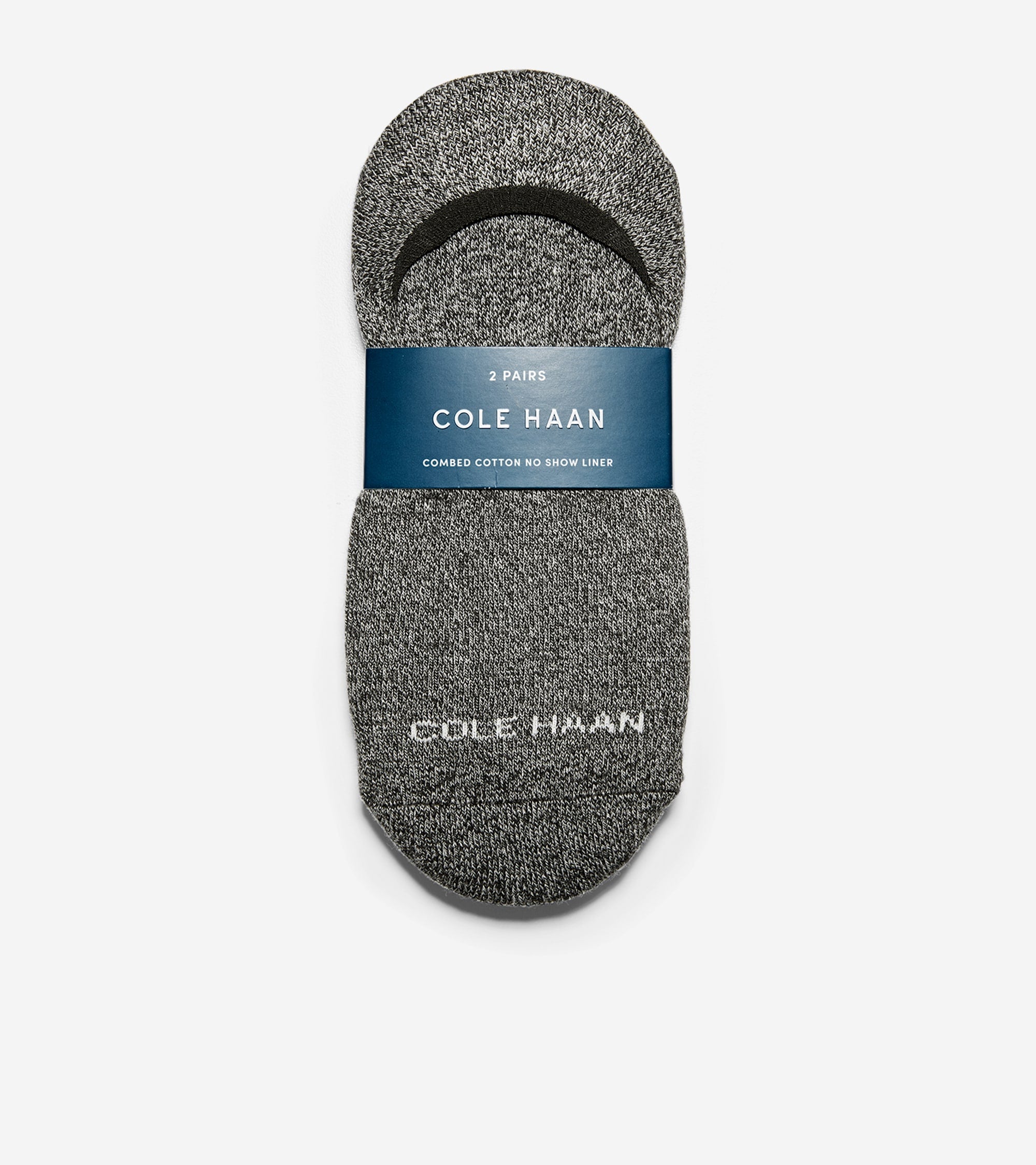 Men's Casual Cushion Sock Liner – 2 Pack - Image 3