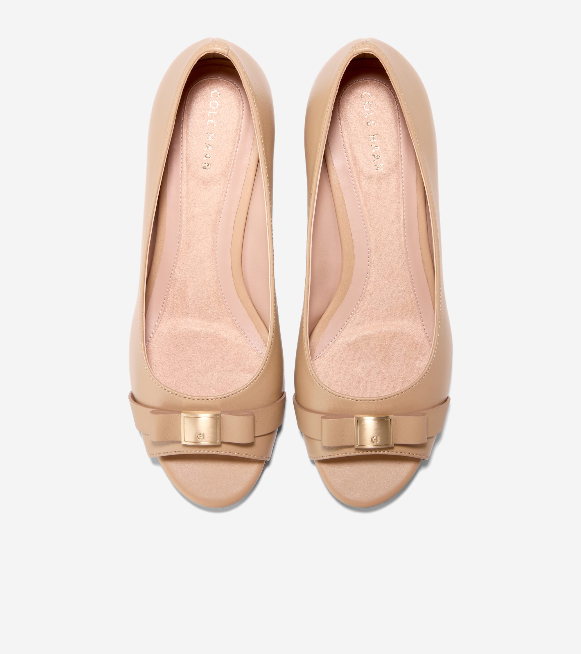 Women's Go-To Malta Peep Toe Bow Wedges - Image 4