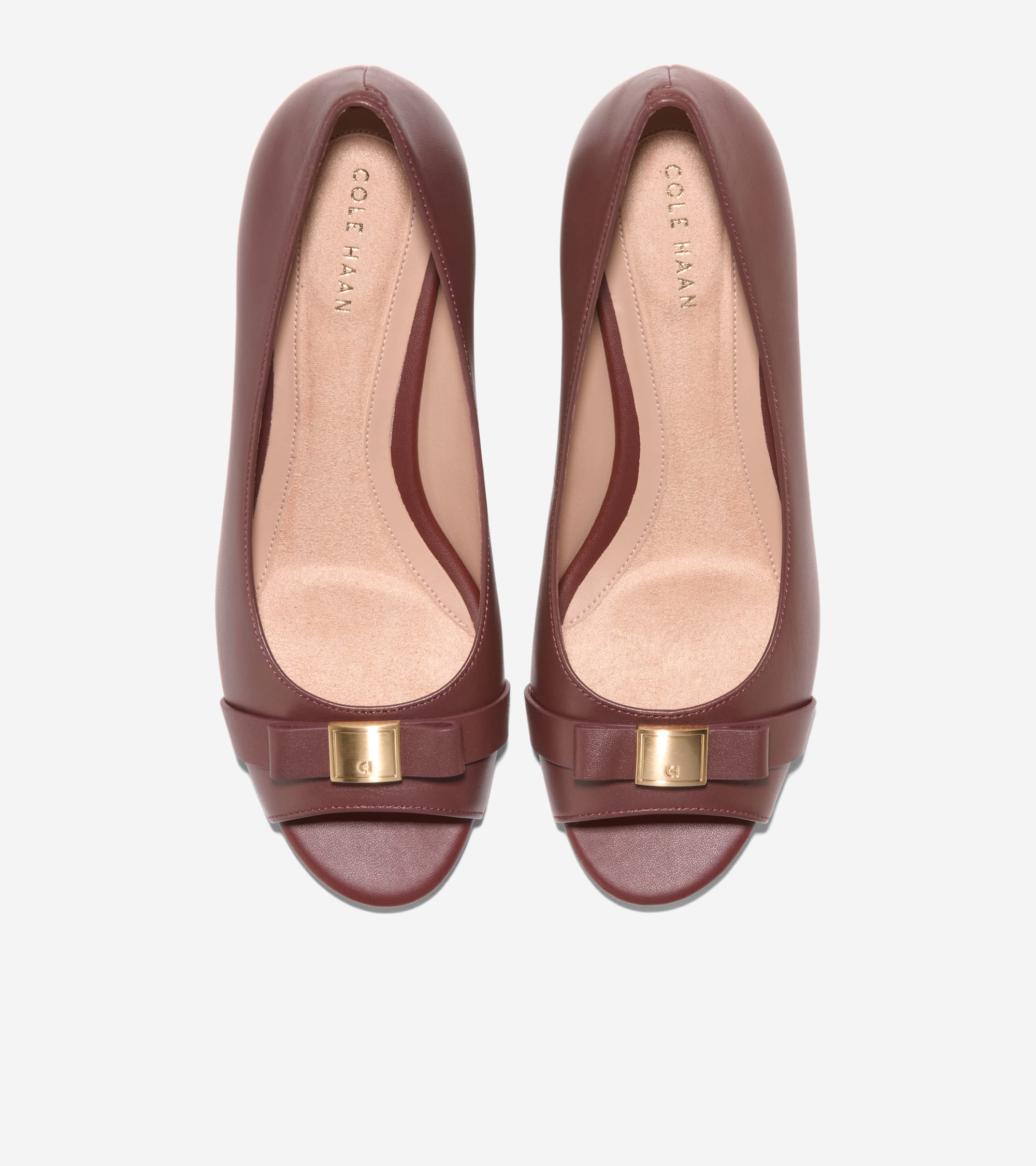 Women's Go-To Malta Peep Toe Bow Wedges - Image 4
