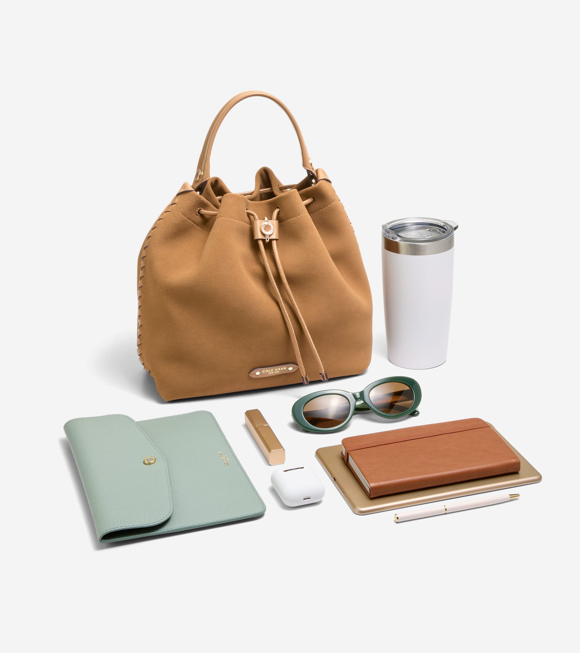 Women's Isabella Bucket Bag - Image 6