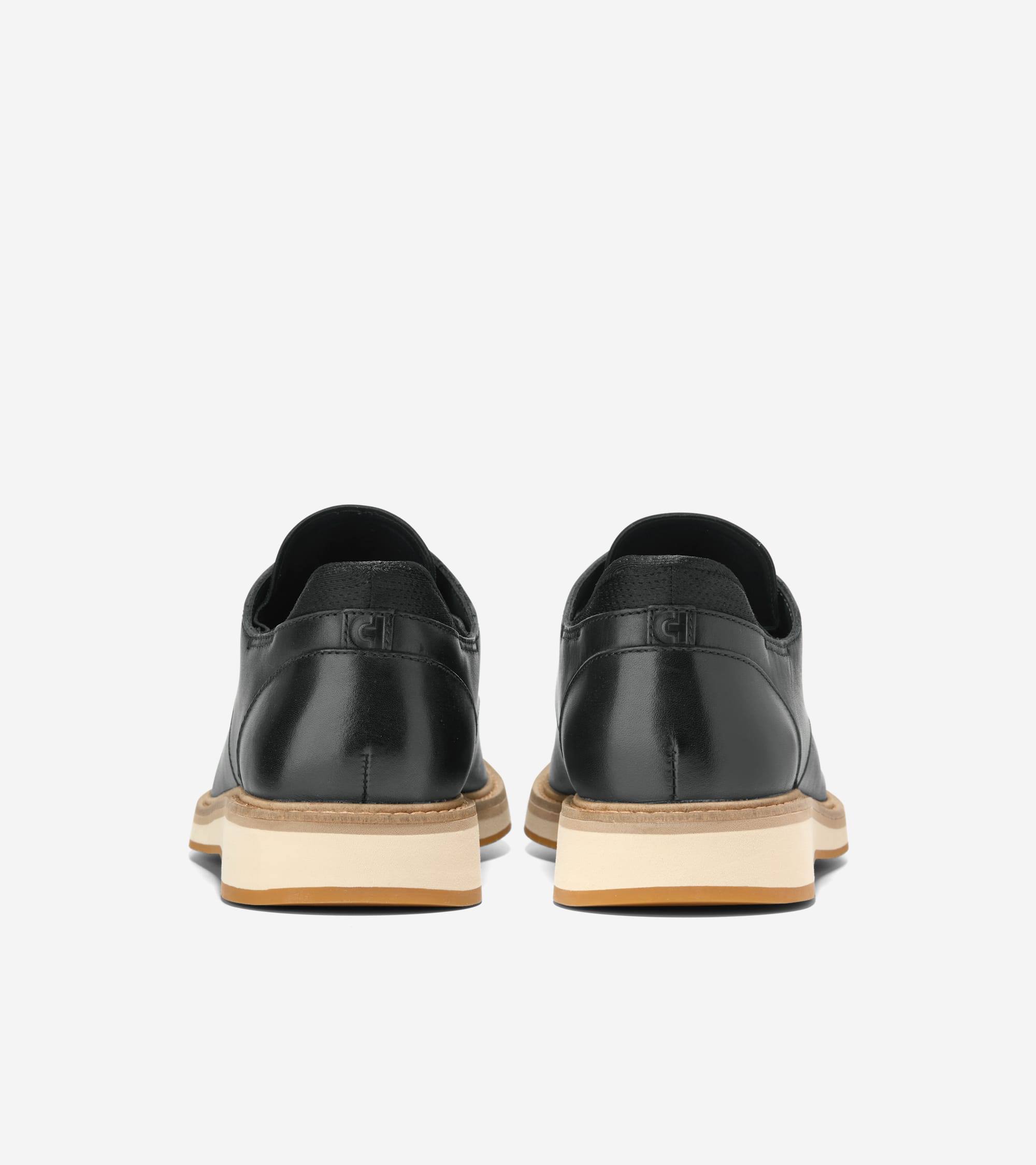 Men's Mansfield Grand Plain Toe Quick-On Oxfords - Image 3