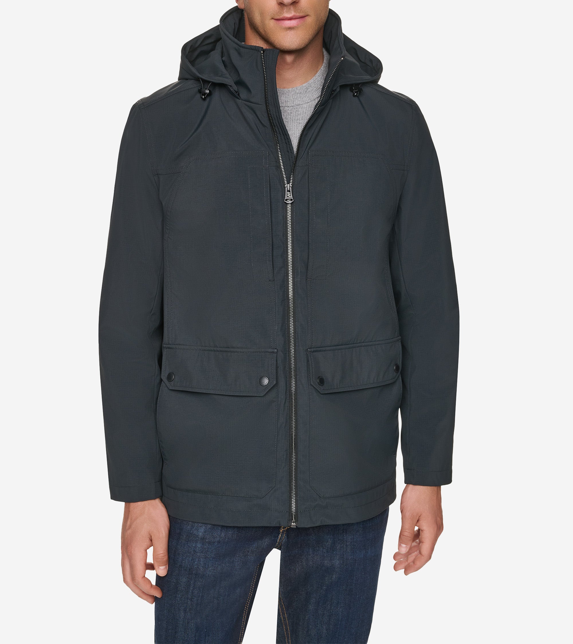 Men's Nylon Anorak Jacket