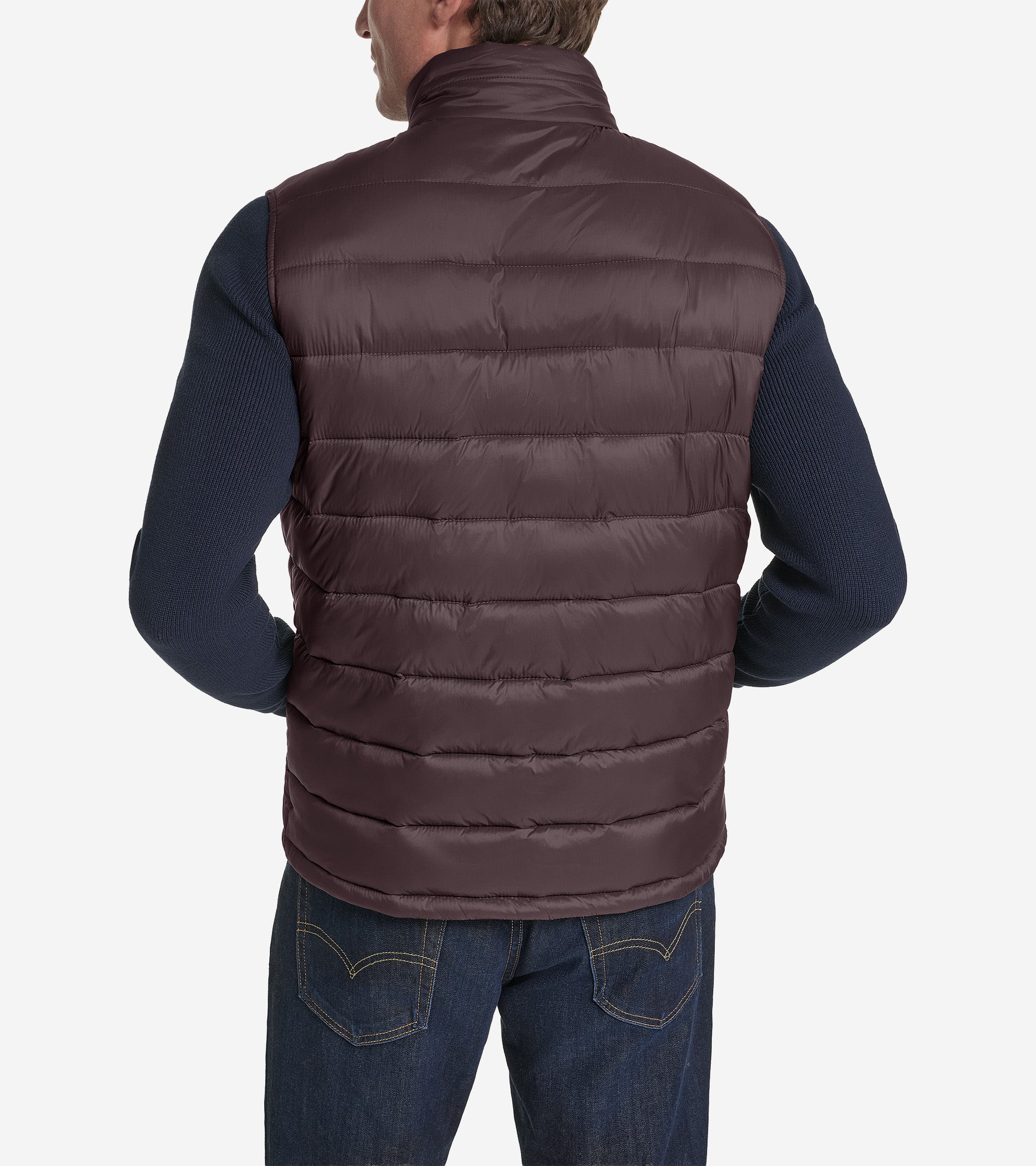 Men's Nylon Puffer Vest - Image 2