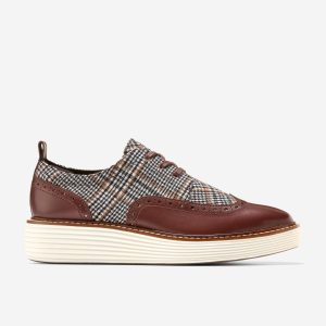 Women's ØriginalGrand Platform Wingtip Oxfords