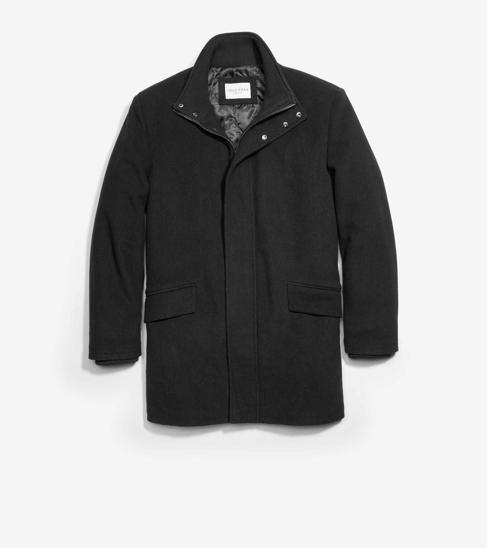 Men's Stand Collar Car Coat - Image 2