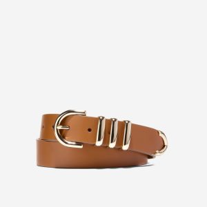 32MM Beveled Edge Modern 3PC Belt Set