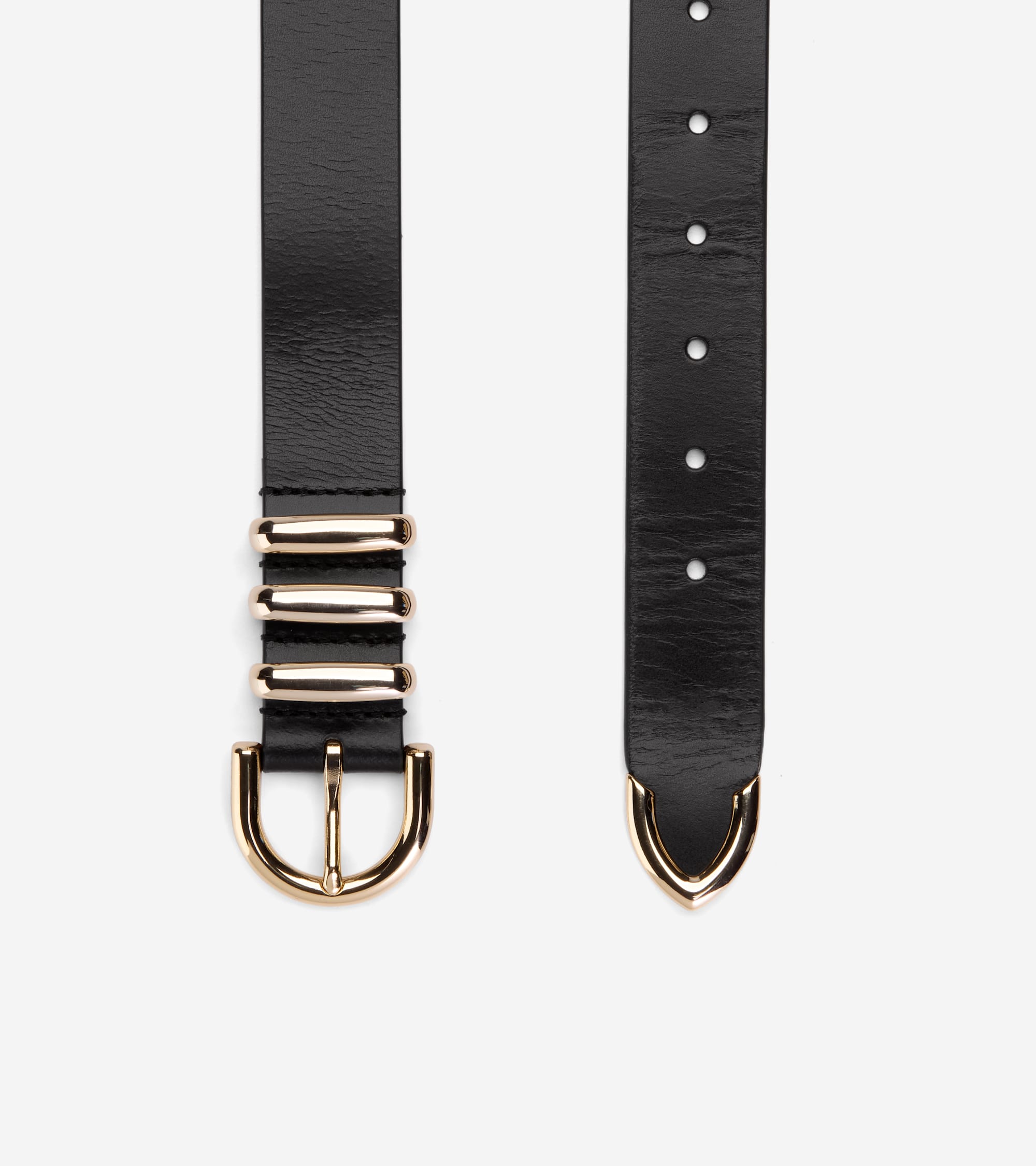 32MM Beveled Edge Modern 3PC Belt Set - Image 2