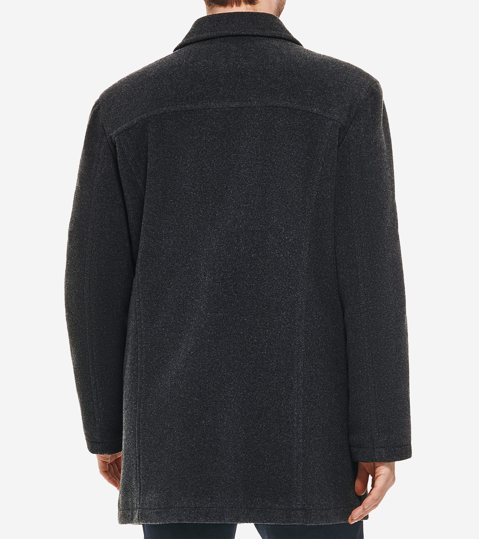 Men's Wool-Blend Car Coat - Image 3