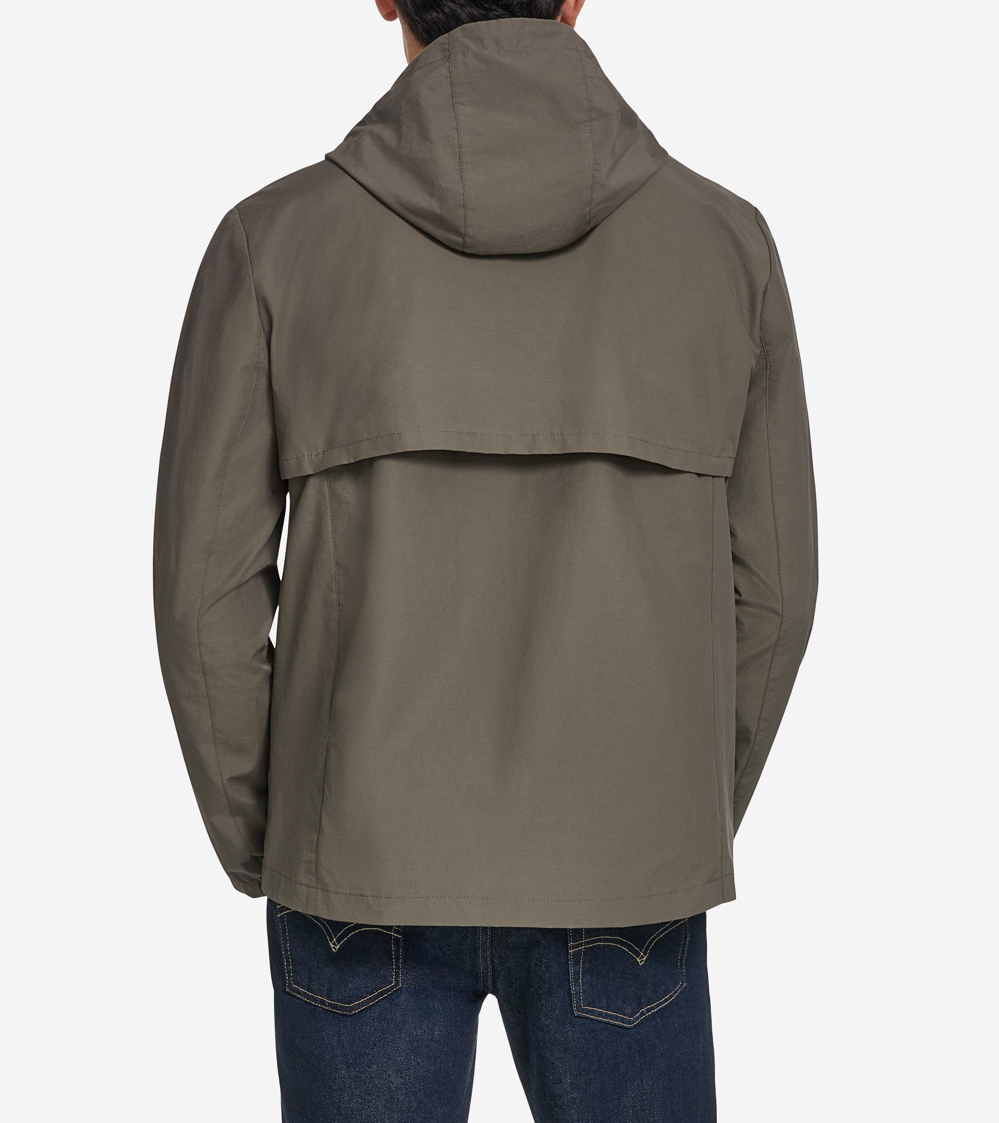 Men's Packable Running Rain Jacket - Image 2