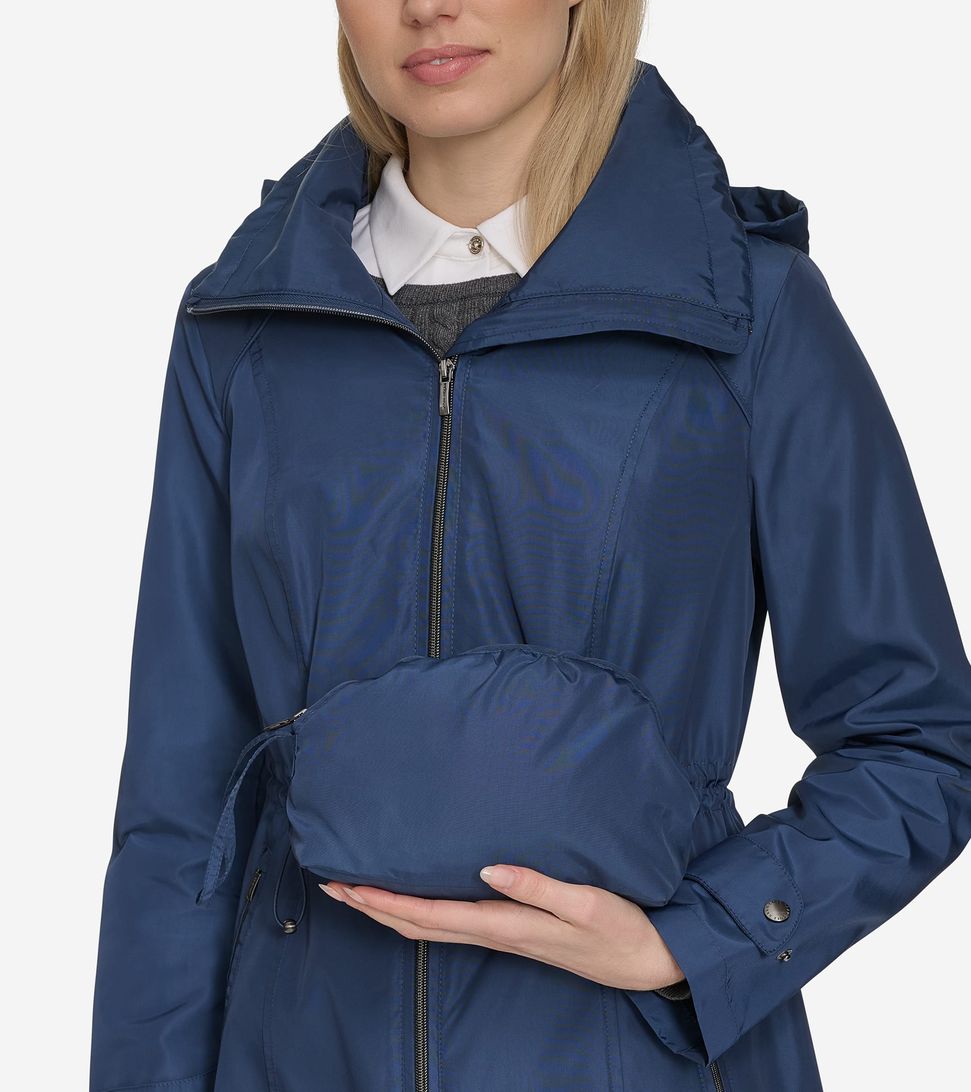 Women's Packable Rain Jacket - Image 3