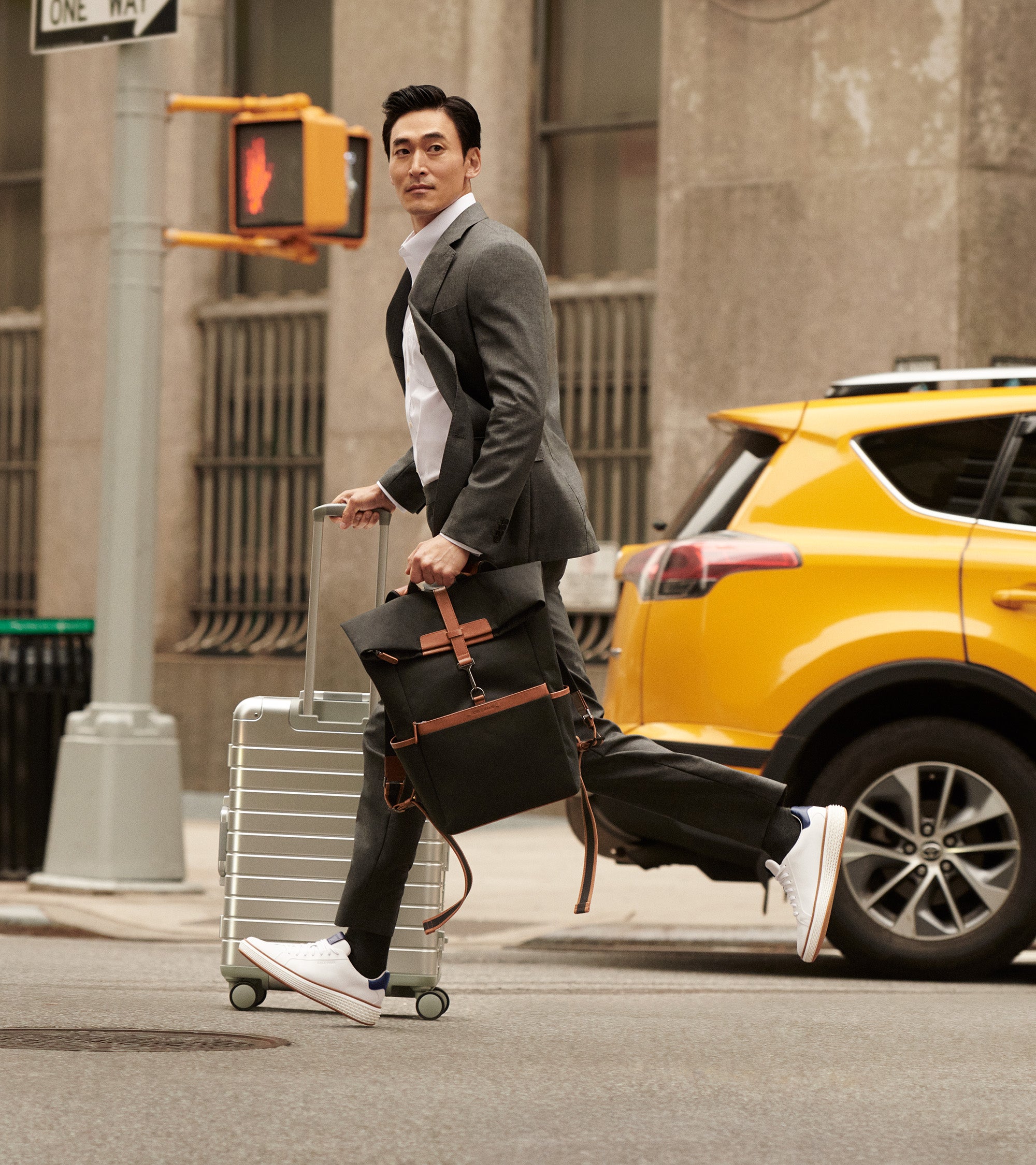 Men's Judson Brushed Twill Backpack - Image 2